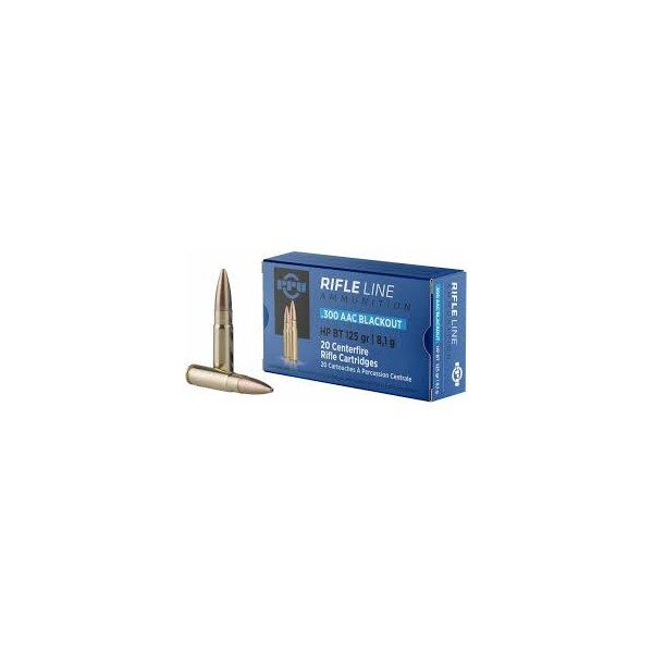 PPU .300 AAC Blackout 125gr FMJ