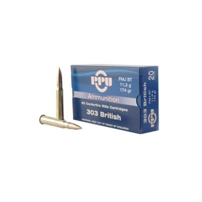 PPU .303 British FMJ BT 174gr 