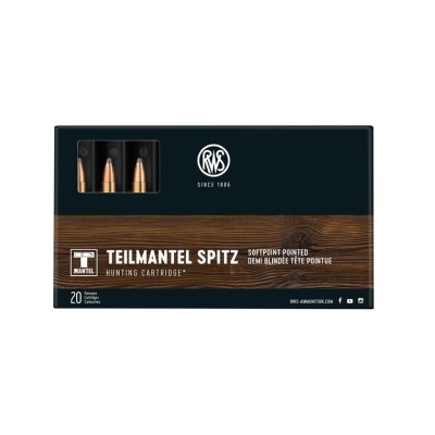 RWS .243 Winchester Teilmantel Spitz 6,5gr/100grs