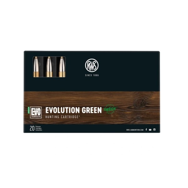 RWS .30-06 Springfield EVO Green 9gr/139grs	