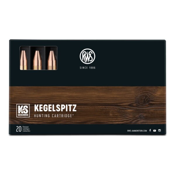 RWS 9,3X62 Kegelspitz 16g/247gr