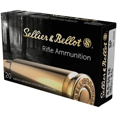 Sellier & Bellot 6.5X55 SE TM 140gr/9.1g