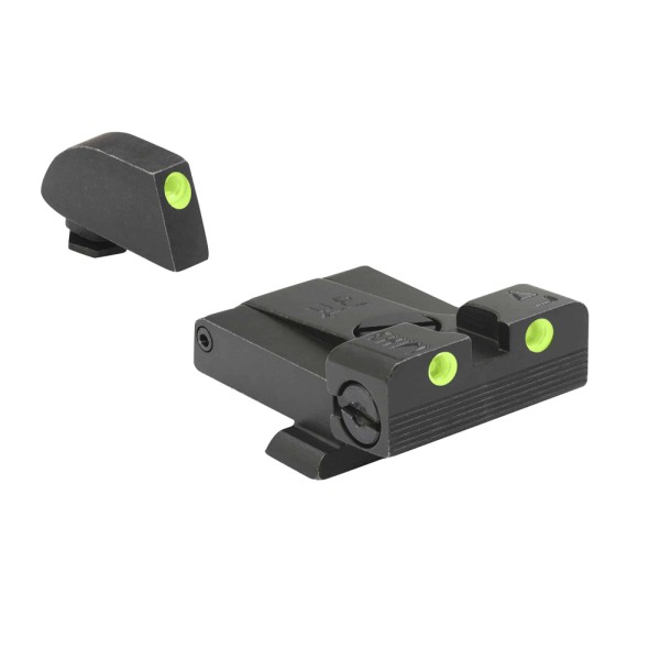 Meprolight Tru-Dot Tritium Visierung Grün/Grün für alle Glock Modelle