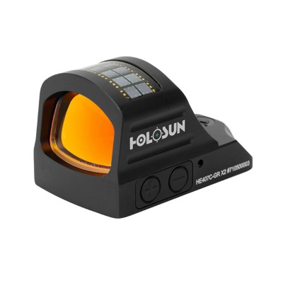 Holosun HE407C-GR X2 Elite Solar Green Dot Sight