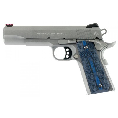 Colt Pistole Competition Government .45 Auto Silber