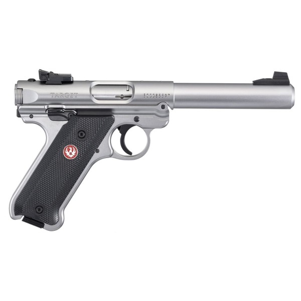 Ruger Mark IV Target Pistol Stainless .22lr