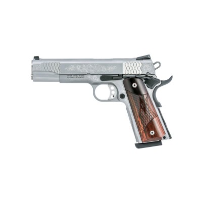 Smith & Wesson SW1911 Engraved .45 ACP Silber