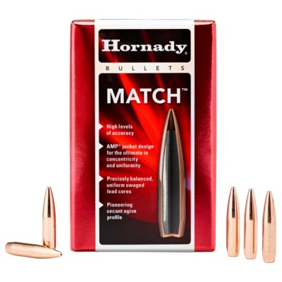 Hornady Geschosse 6,5mm/.264 140gr Match BTHP 100Stk.