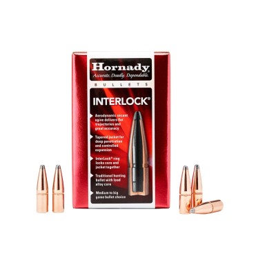 Hornady Geschosse 7,62/.30 170gr InterLock FP Flat Tail 100Stk.