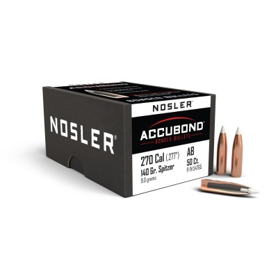 Nosler Geschosse 7mm/.284 140gr AccuBond 50 Stk.