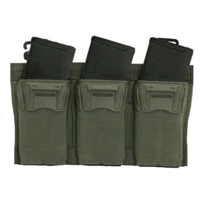 Agilite Pincer Placard Triple 5.56 Mag Pouch Ranger Green