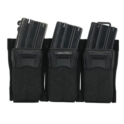 Agilite Pincer Placard Triple 5.56 Mag Pouch schwarz