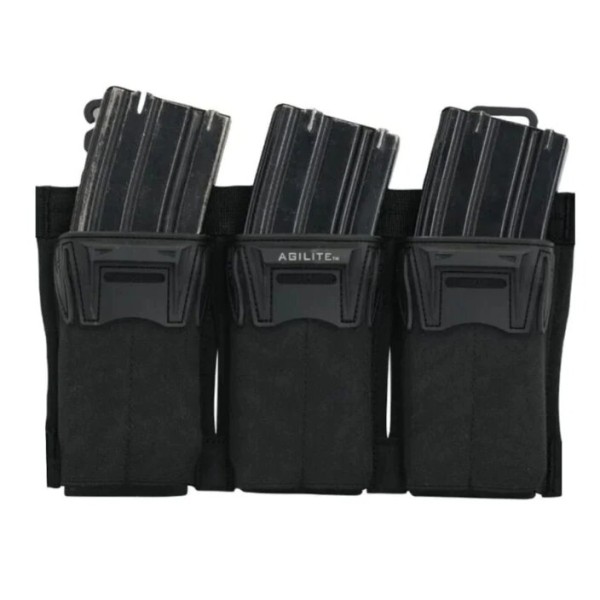 Agilite Pincer Placard Triple 5.56 Mag Pouch schwarz