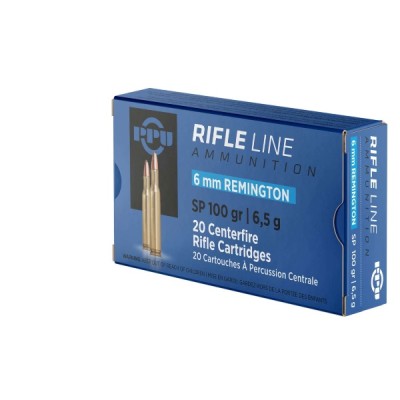 PPU 6mm Remington 100gr 6,5g 