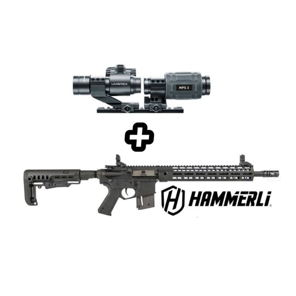 Hämmerli Tac R1 Set inkl. MPS3 Reddot .22lr AR 