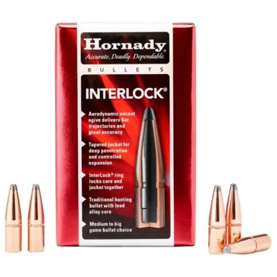 Hornady Geschosse 7mm/.284 139gr Interlock BTSP 100Stk.