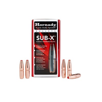 Hornady Geschosse 7,62/.30 190gr Sub-X 100Stk.