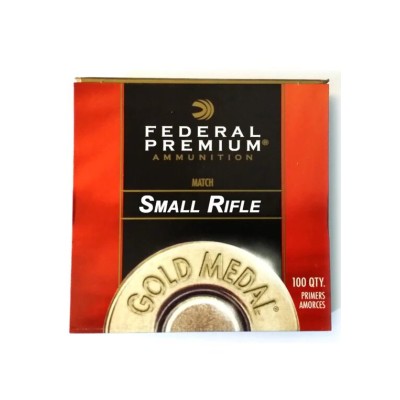 FEDERAL SMALL Rifle Zündhütchen Gold Medal Match 