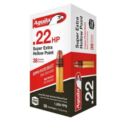 Aquila .22lr Super Extra HP Kupfer 38gr 50Stk. Aquila .22lr Super Extra HP Kupfer 38gr 50Stk.