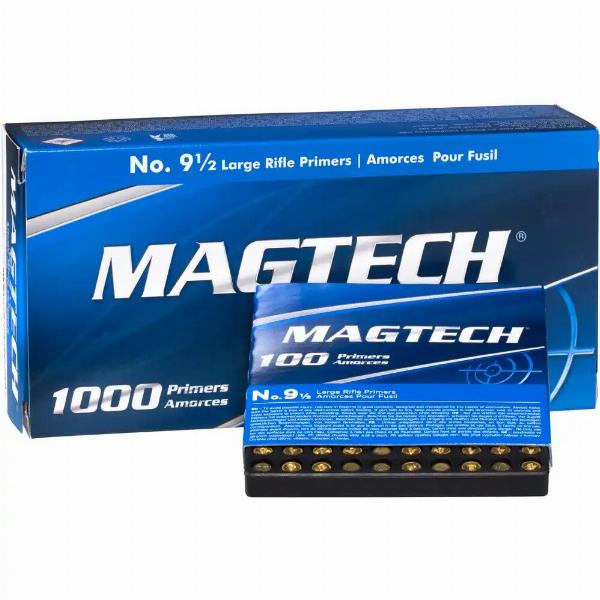 Magtech Zündhütchen Large Rifle 1.000 Stk 9 1/2