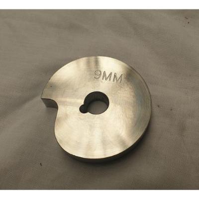 ROLLSIZER 9mm Kalibrierscheibe für DC COMPACT ROLLSIZER 9mm Kalibrierscheibe für DC COMPACT