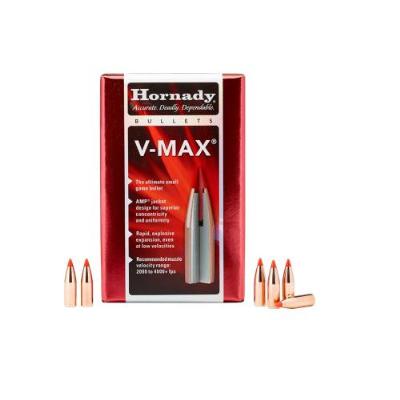 Hornady Geschosse 5,6mm/.224 55gr V-Max 100Stk. Hornady Geschosse 5,6mm/.224 55gr V-Max 100Stk.