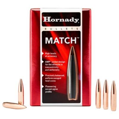 Hornady Geschosse 6,5mm/.264 140gr Match BTHP 100Stk. Hornady Geschosse 6,5mm/.264 140gr Match BTHP 100Stk.