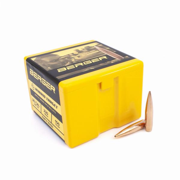 BERGER Geschosse 7,62/.30 230gr Hybrid Target 100 Stk.