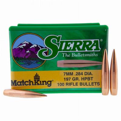 Sierra Geschosse 7mm/.284 197gr HPBT Tipped MatchKing 500Stk. - image