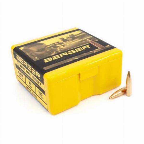 BERGER Geschosse 6mm/.243 90gr BT Target 100 Stk.