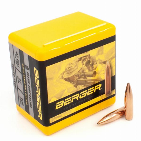 BERGER Geschosse .22 77gr OTM Tactical 100 Stk.