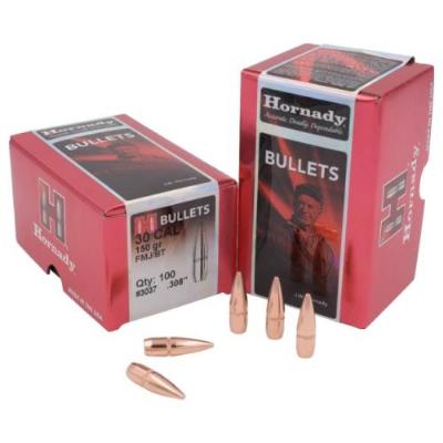 Hornady Geschosse 7,62 / .30 150gr FMJBT 100Stk. im Shop - image
