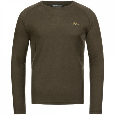 BLASER Herren Merino Base Layer Roundneck Jonar