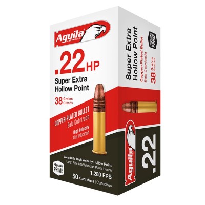 Aquila .22lr Super Extra HP Kupfer 38grs