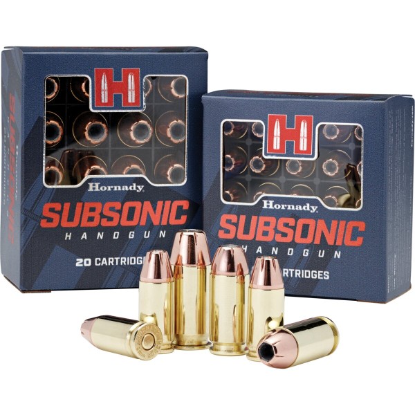 Hornady .45AUTO 230grs XTP Subsonic